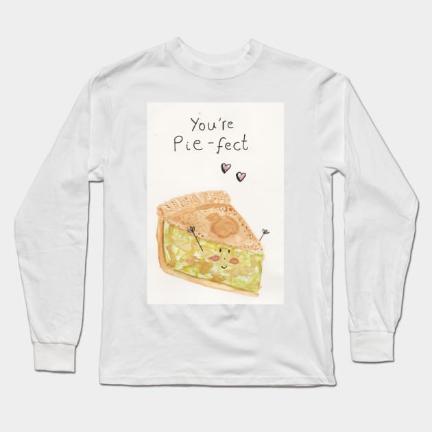 You're pie-fect Long Sleeve T-Shirt by Charlotsart